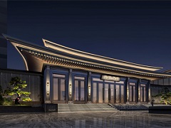天津·金辉华苑展示区建筑泛光照明