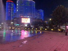 唐山百货大楼景观亮化照明工程