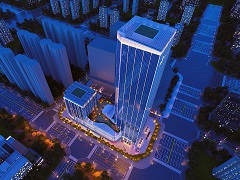 项目名称：恒大地产石家庄中央广场商业泛光照明设计方案 项目甲方：恒大地产集团石家庄公司 设计单位：中鸿顺鑫建设集团有限公司 项目日期：2020年10月 项目地址：河北石家庄