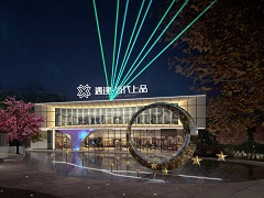 遇建当代上品售楼处泛光照明设计方案