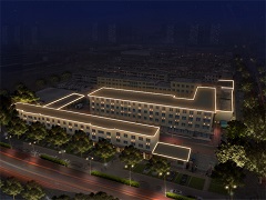 石家庄麒麟中学建筑亮化、景观照明工程设计方案