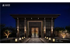 中国铁建唐颂国际A-01、A-02地块G-8#商业楼亮化工程