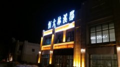 恒大地产石家庄恒大林溪郡项目LED发光字工程