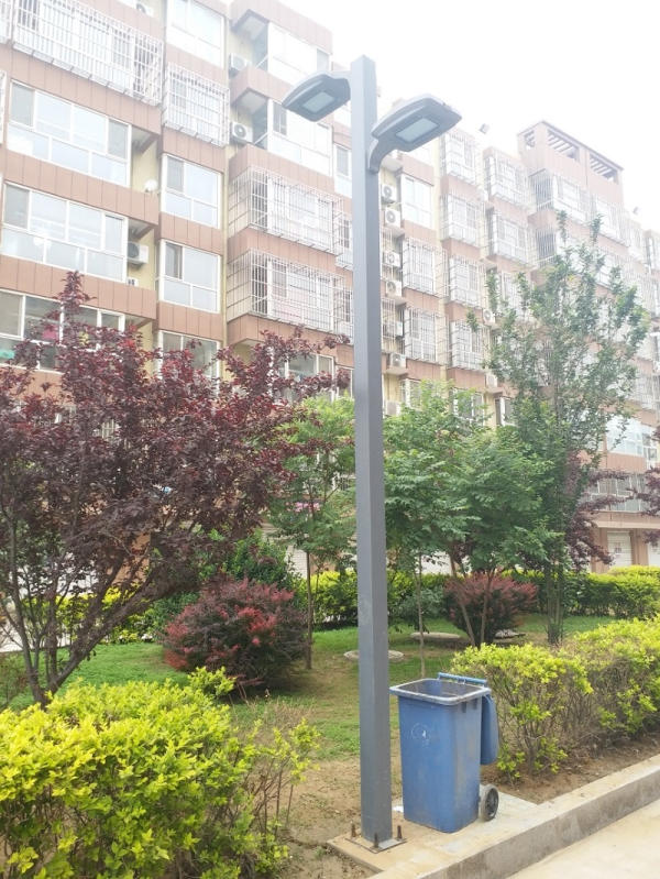 玉田滨河家园小区景观照明图2