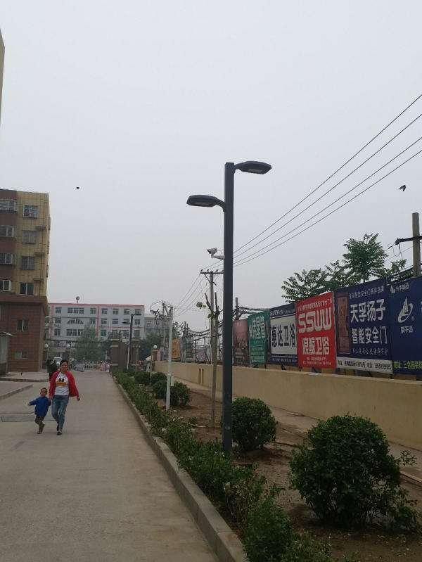 玉田滨河家园小区景观照明图3