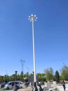 河北省迁西县25米高杆灯照明工程