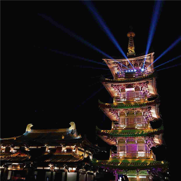 景观亮化工程实景图4