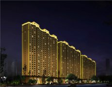 北京门头沟丽景长安亮化工程欣赏