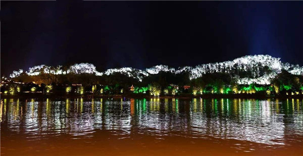 景点亮化夜景图2