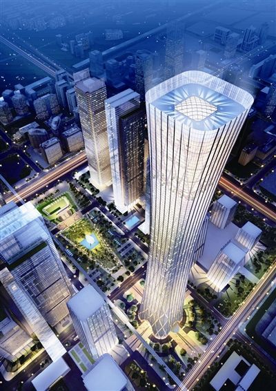 北京中国尊大厦亮化工程赏析