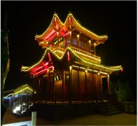 衡水枣强董子公园亮化工程欣赏