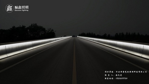 高架桥夜景亮化图