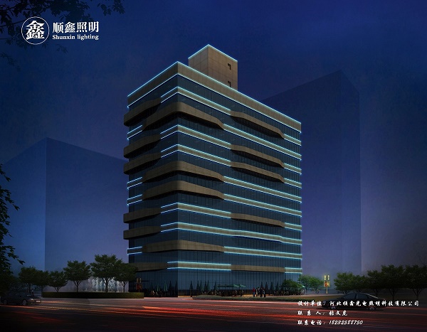  城市建筑景观亮化