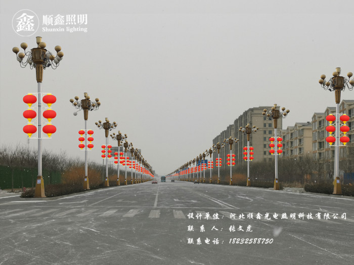 中华灯增加装饰灯