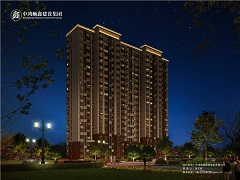 迁安市万生花苑小区亮化设计方案