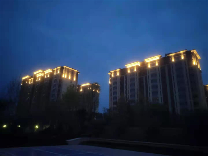 金隅大成郡项目亮化工程