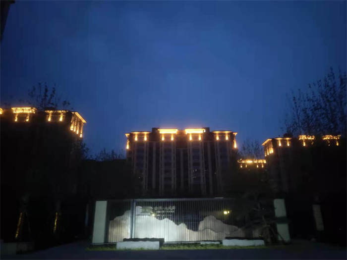 金隅大成郡项目亮化工程