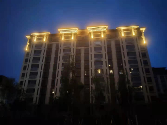 金隅大成郡项目亮化工程