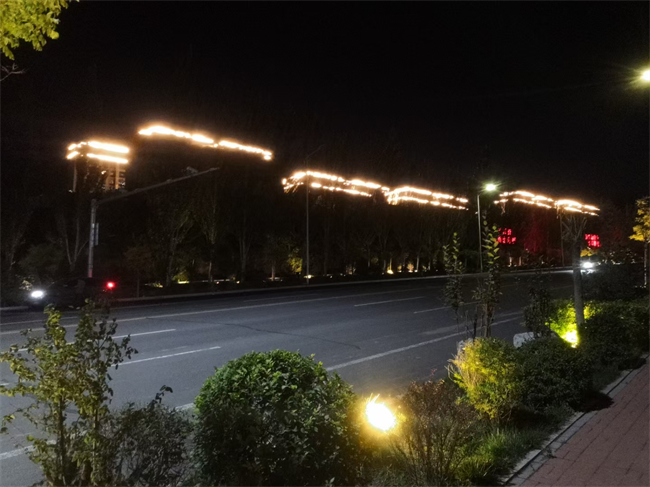 金科地产张家口蓝城雲璟亮化工程