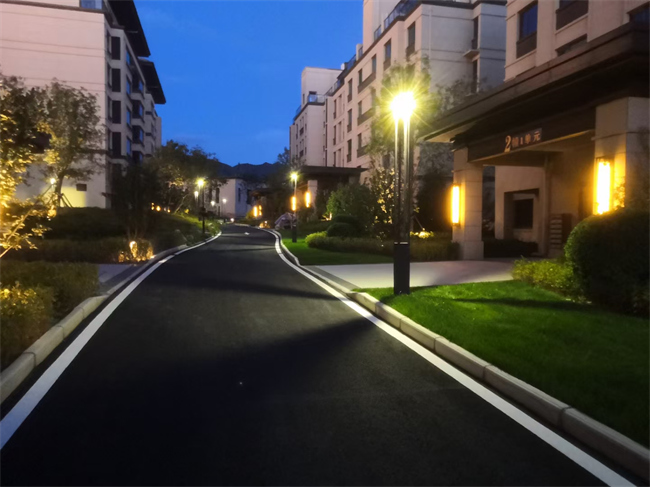 金科地产张家口蓝城雲璟亮化工程