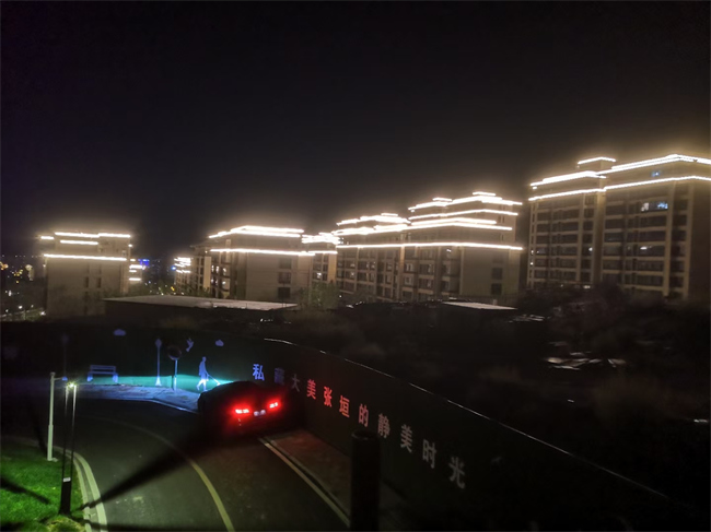 金科地产张家口蓝城雲璟亮化工程