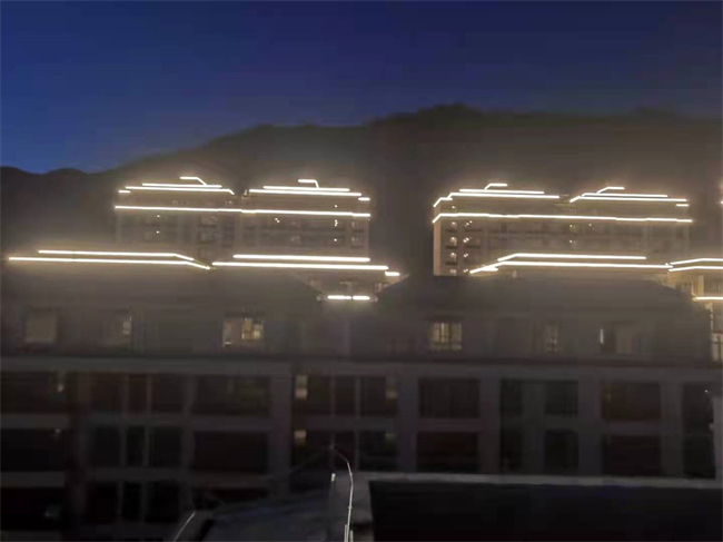 金科地产张家口蓝城雲璟亮化工程