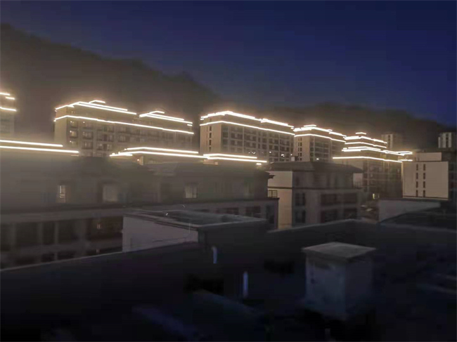 金科地产张家口蓝城雲璟亮化工程