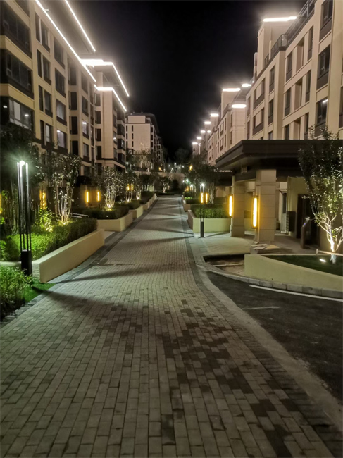 金科地产张家口蓝城雲璟亮化工程