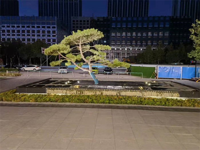 隆基泰和燕南和府项目示范区泛光照明亮化工程