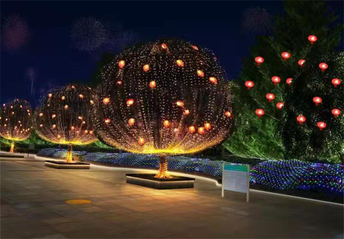 贵州白云区公园节日亮化设计方案